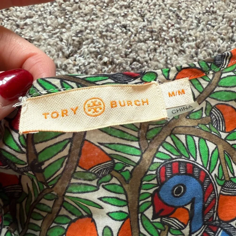 Tory Burch Embroidered Tunic / Dress / Cover Up